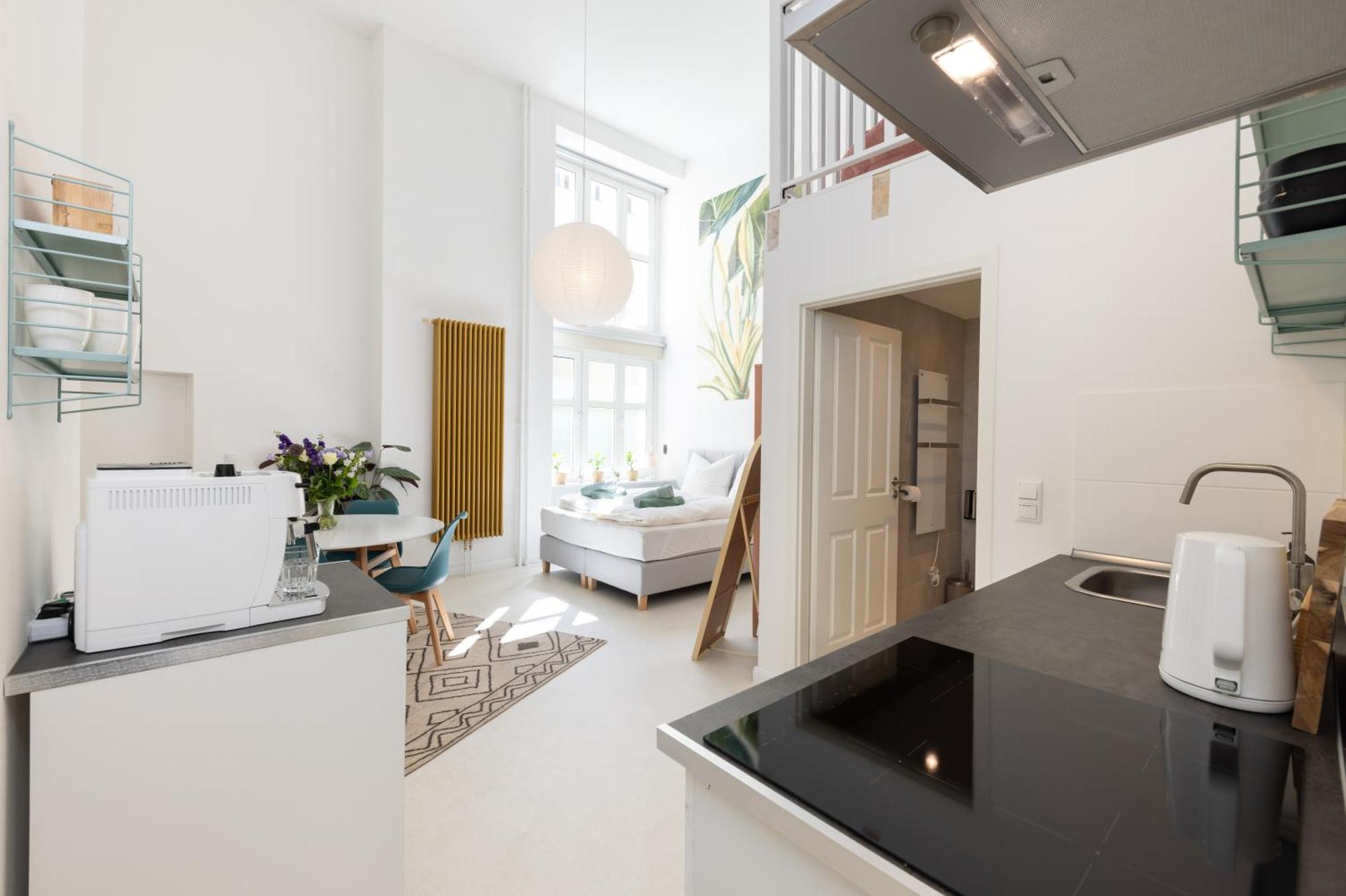 Great 2-room Loft With 2 Bathrooms And 2 Kitchen Apartment *