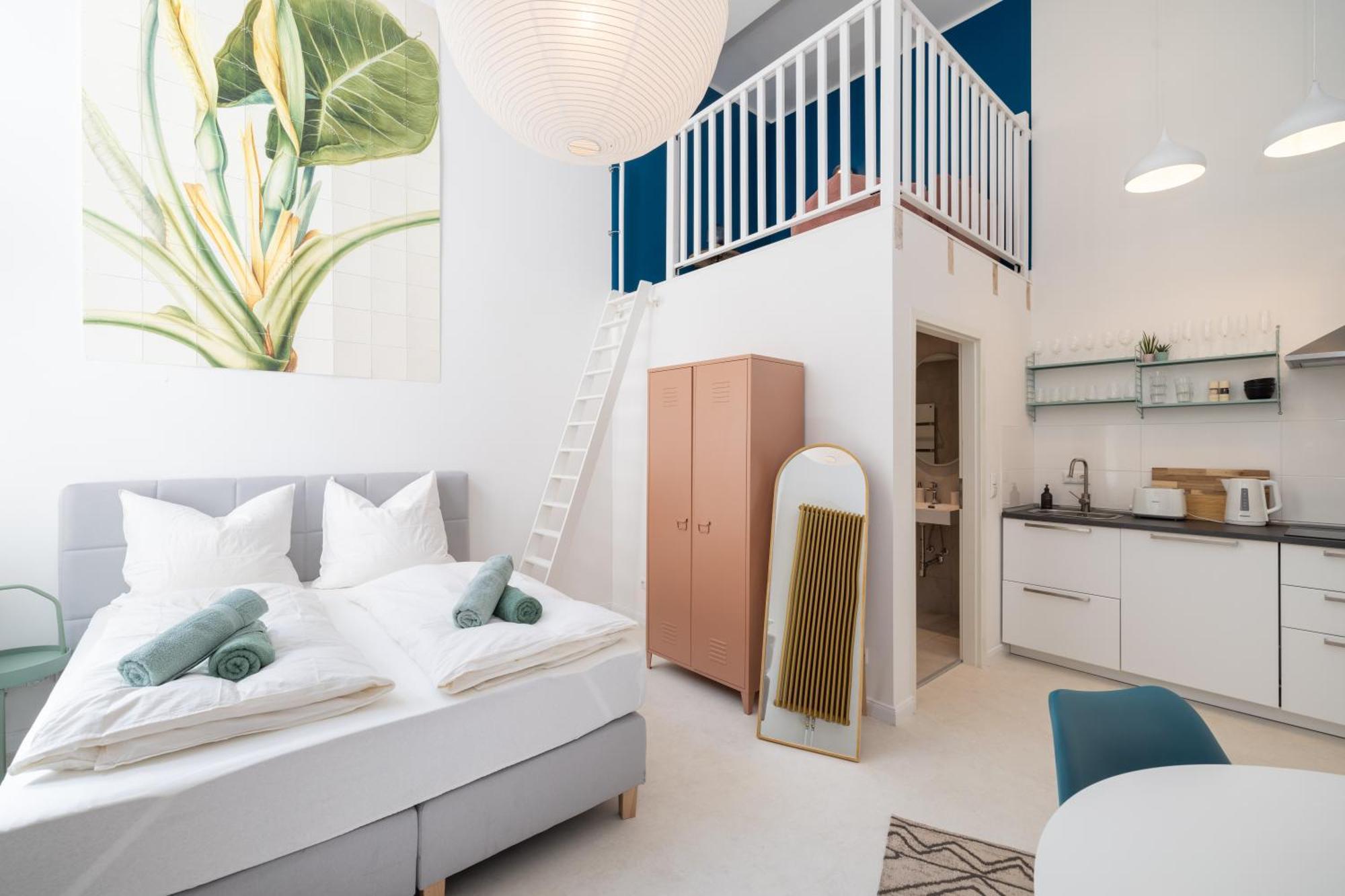 Great 2-room Loft With 2 Bathrooms And 2 Kitchen